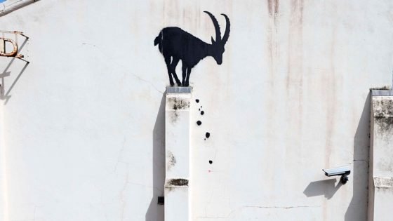 Banksy reveals new artwork featuring goat in west London | UK News – MASHAHER