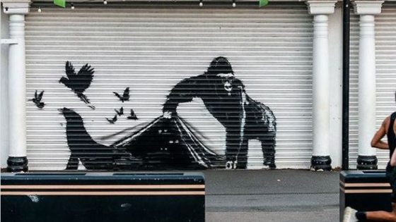 Another Banksy pops up – could this be the last? | UK News – MASHAHER