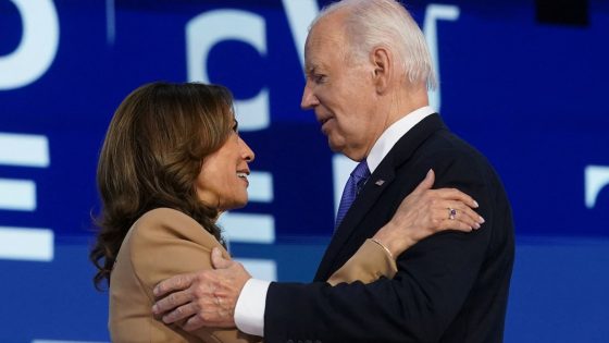 Joe Biden: Democrats say goodbye as emotional president takes his leave at national convention | US News – MASHAHER