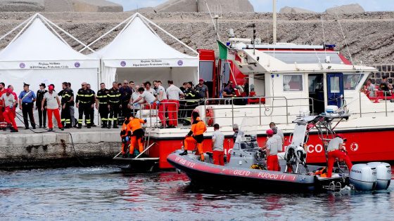 Two bodies found by divers searching sunken superyacht | World News – MASHAHER