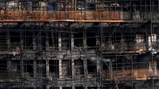 Dagenham fire: Tower block that went up in flames was in the middle of having cladding replaced | UK News – MASHAHER