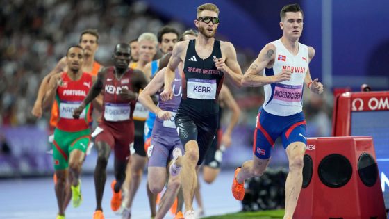 Josh Kerr beats fierce rival Ingebrigtsen but misses out on 1500m Olympic gold to shock winner | UK News – MASHAHER