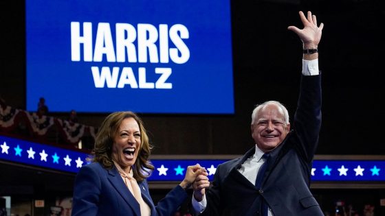 Kamala Harris and vice president candidate pick Tim Walz make first appearance together | US News – MASHAHER