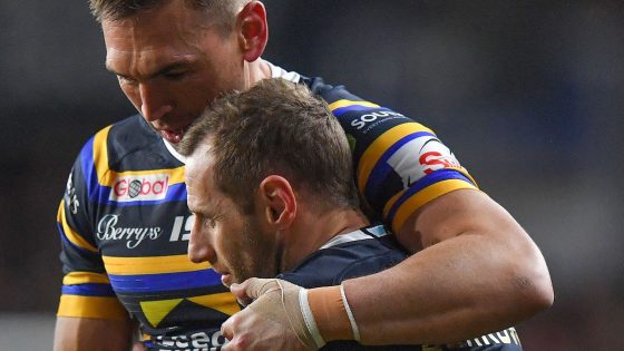 Rob Burrow: Kevin Sinfield says new book is friend’s ‘legacy piece’ | UK News – MASHAHER