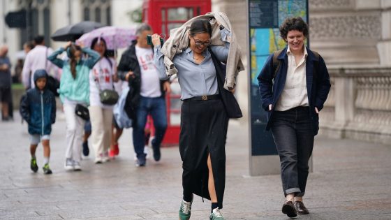 UK weather: Thunderstorm alert issued across country as Met Office warns of ‘lightning strikes and hail’ | UK News – MASHAHER