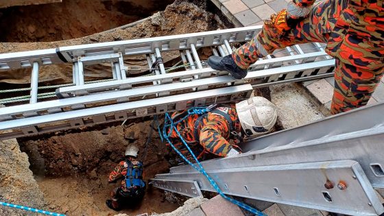 Search for woman who disappeared after being swallowed by Kuala Lumpur sinkhole ‘too risky’ | World News – MASHAHER