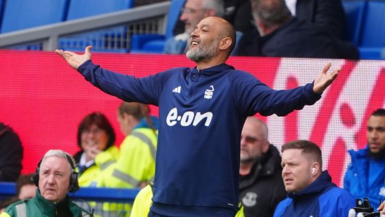 Nottingham Forest’s Nuno Espirito Santo and Neco Williams fined over referee comments | UK News – MASHAHER