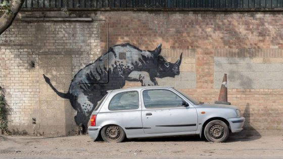 Banksy unveils yet another mystery animal mural | Ents & Arts News – MASHAHER