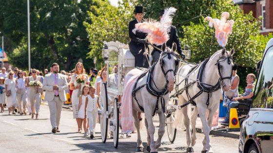 Southport stabbings: Applause for nine-year-old victim Alice da Silva Aguiar as mourners line street for funeral | UK News – MASHAHER