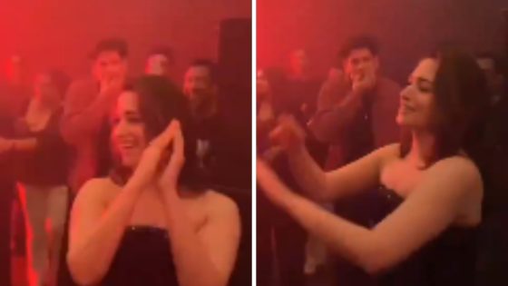 Vijay Varma whistles for Tamannaah Bhatia as she grooves to Aaj Ki Raat at Stree 2 success party – MASHAHER