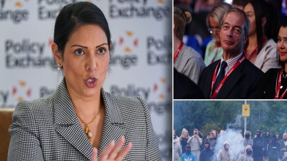 Priti Patel takes swipe at Nigel Farage’s ‘irrelevant’ comments on ‘appalling’ riots – MASHAHER