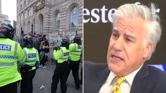 UK riots: Lewis Schaffer erupts into furious rant over ‘totally offensive’ far-right branding of protesters – MASHAHER