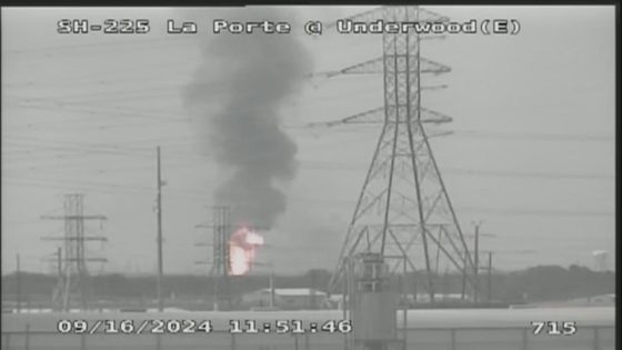 Video of massive pipeline fire in La Porte | CW39 HOUSTON – MASHAHER