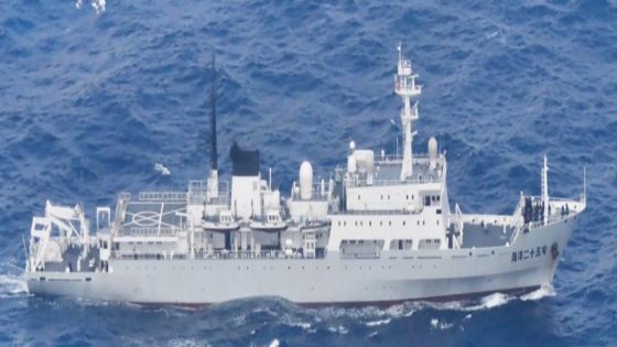 China insists survey ship’s passage close to Japanese island was ‘completely legal’ – MASHAHER