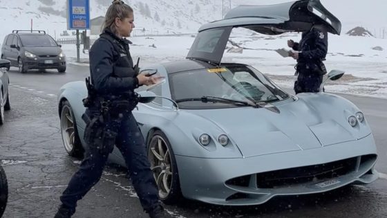 Swiss Police Seize $7 Million Pagani Huayra Codalunga in Traffic Stop – MASHAHER