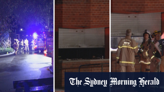 Melbourne school fire treated as suspicious – MASHAHER