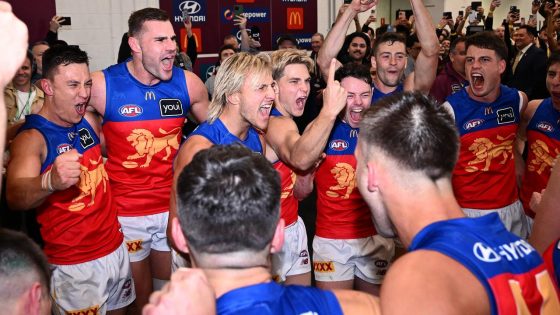 Inside Brisbane Lions change rooms after preliminary final win vs Geelong Cats, Jarrod Berry emotional talking about Chris Fagan, Grand Final vs Sydney Swans, latest news – MASHAHER