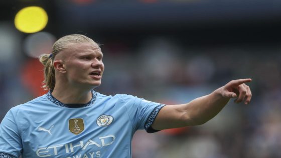 Erling Haaland scores his ninth goal in just four games as Man City beats Brentford – MASHAHER