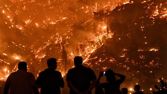 Two dead as wildfire rages at Greek holiday resort – MASHAHER