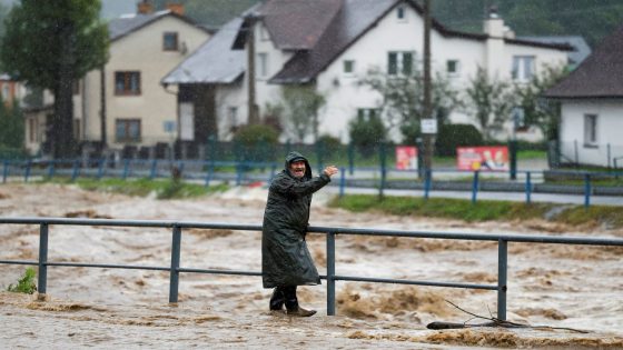 Death toll rises as torrential rain and flooding force mass evacuations across Central Europe – MASHAHER