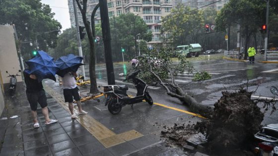 Typhoon Bebinca lands in Shanghai, strongest storm to hit city since 1949 – MASHAHER