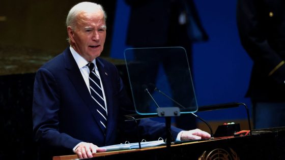 Biden speaks at the United Nations in New York – MASHAHER