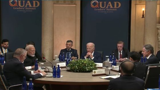 Quad Summit Under Way, PM Modi Meets Leaders From US, Japan, Australia – MASHAHER