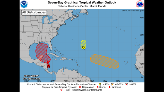 Three weather systems are in the Atlantic and Caribbean. One could be headed for Florida – MASHAHER