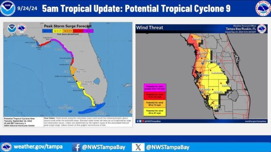 Latest spaghetti models, radar images of Potential Tropical Cyclone 9. See Sarasota impacts – MASHAHER