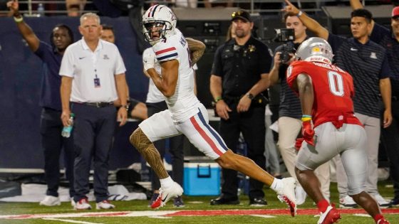 Arizona’s Tetairoa McMillan has 304 yards, 4 TDs in blowout win – MASHAHER