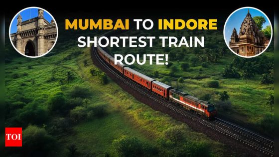 Mumbai-Indore train journey to get shorter! Cabinet approves new Manmad-Indore railway line – see details – MASHAHER