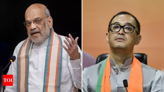 ‘Mute spectators’: Manipur BJP MLA asks Amit Shah to withdraw central forces from state | India News – MASHAHER