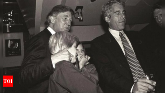 Epstein Files: ‘This guy actually brought his kids around Jeffrey Epstein’: Donald Trump’s old photo viral – MASHAHER