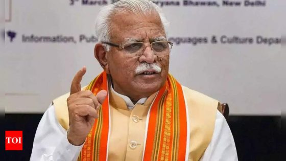 ‘Reaching its climax … ‘: Khattar’s big ‘political’ charge on wrestlers’ protest after Rahul Gandhi’s meet with Phogat, Punia | India News – MASHAHER