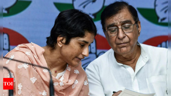 Haryana assembly elections: Vinesh Phogat likely to contest from Julana – MASHAHER