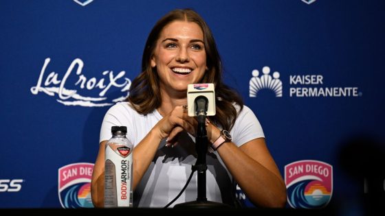 Alex Morgan happy retiring with women’s soccer in ‘amazing place’ – MASHAHER