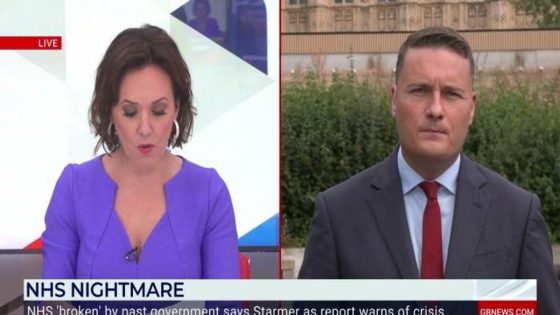 Wes Streeting defends sharing documents with ex-Health Secretary Alan Milburn – MASHAHER