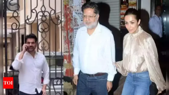 Arbaaz Khan spotted outside Malaika Arora’s house along with police after the tragic news of her father’s demise by alleged suicide – WATCH VIDEO | Hindi Movie News – MASHAHER