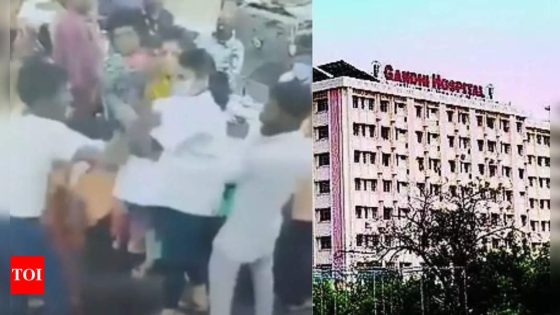 Female junior doctor assaulted in Hyderabad’s Gandhi hospital | Hyderabad News – MASHAHER