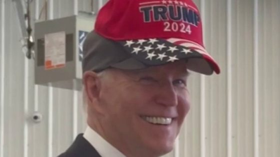 Biden dons red Trump hat during 9/11 visit to Pennsylvania fire station – MASHAHER