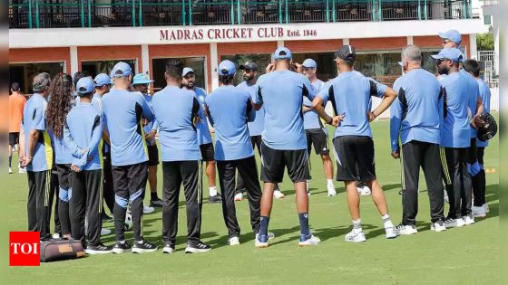 Watch: Rohit Sharma leads India practice session for Bangladesh Test series | Cricket News – MASHAHER