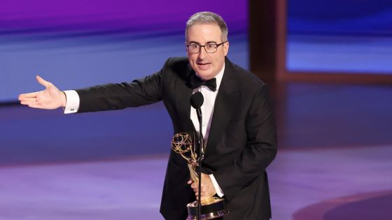 John Oliver Played Off at Emmys While Honoring Dead Dog – MASHAHER