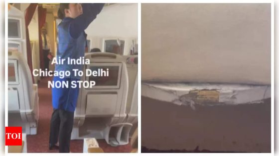 Watch: Indian-American CEO shares ‘worst first class cabin’ Air India experience, says ‘everything was ripped, ruined’ | India News – MASHAHER