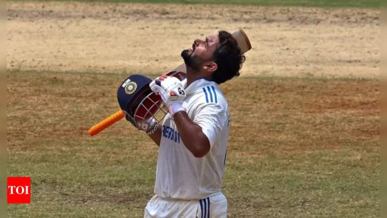 Rishabh Pant marks Test comeback with record-equalling century | Cricket News – MASHAHER