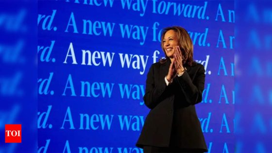 US Presidential Elections: Kamala Harris accepts CNN invite for second presidential debate – MASHAHER