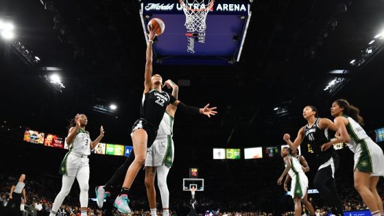 A’ja Wilson, Aces overcome slow start in Game 1 win vs. Storm – MASHAHER