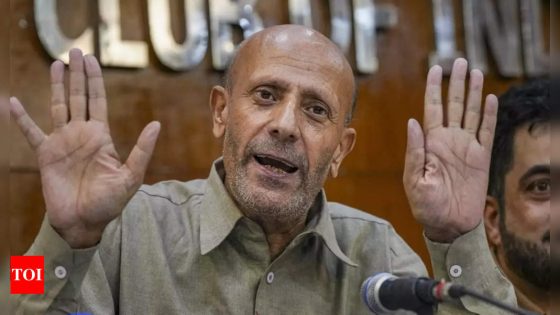 Engineer Rashid accuses Omar, Lone of ganging up against him | India News – MASHAHER