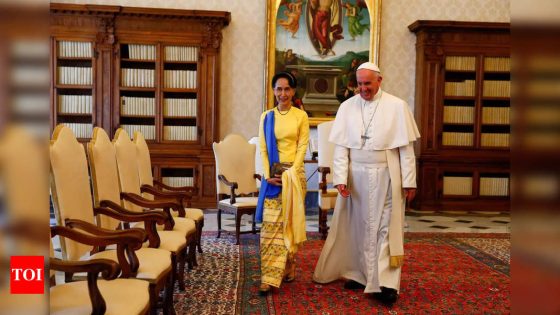 Pope offers refuge to jailed Suu Kyi: Report – MASHAHER