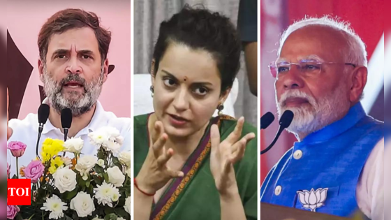 ‘Who is deciding govt policy?’: Rahul’s potshot at PM Modi over Kangana’s ‘farm laws’ remark | India News – MASHAHER