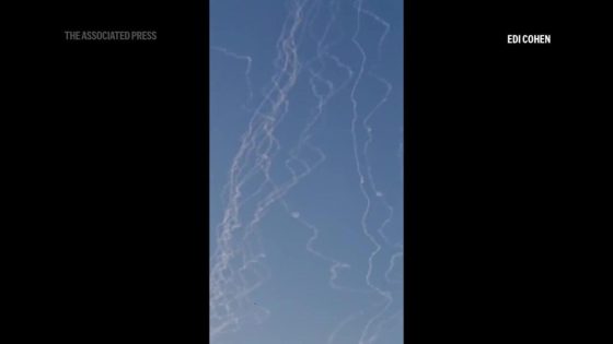 Video appears to show rockets land in Rosh Pina, Israel as others intercepted – MASHAHER